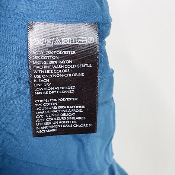 Urban Outfitters Kimchi Blue Julianna Tiered Maxi Dress XS T Back Blue Jacquard - Picture 10 of 15